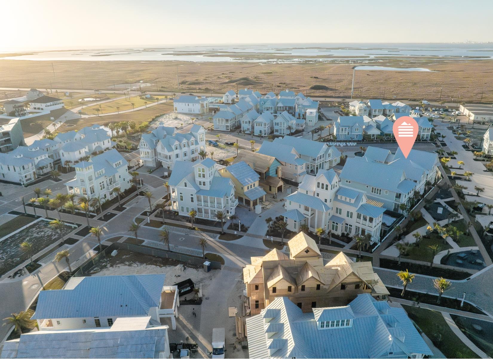 Aerial View, Location