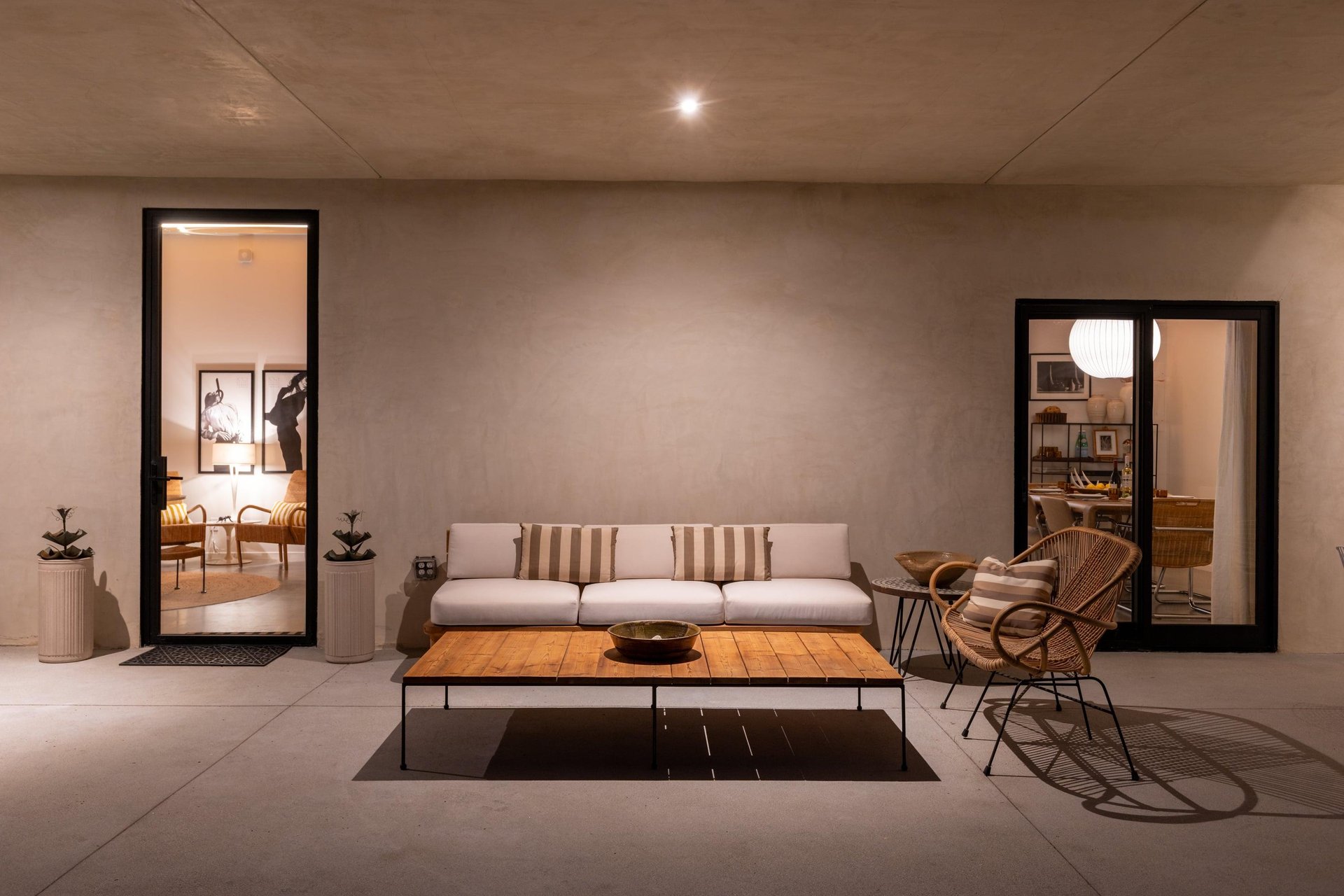 Modern comfort meets warm design