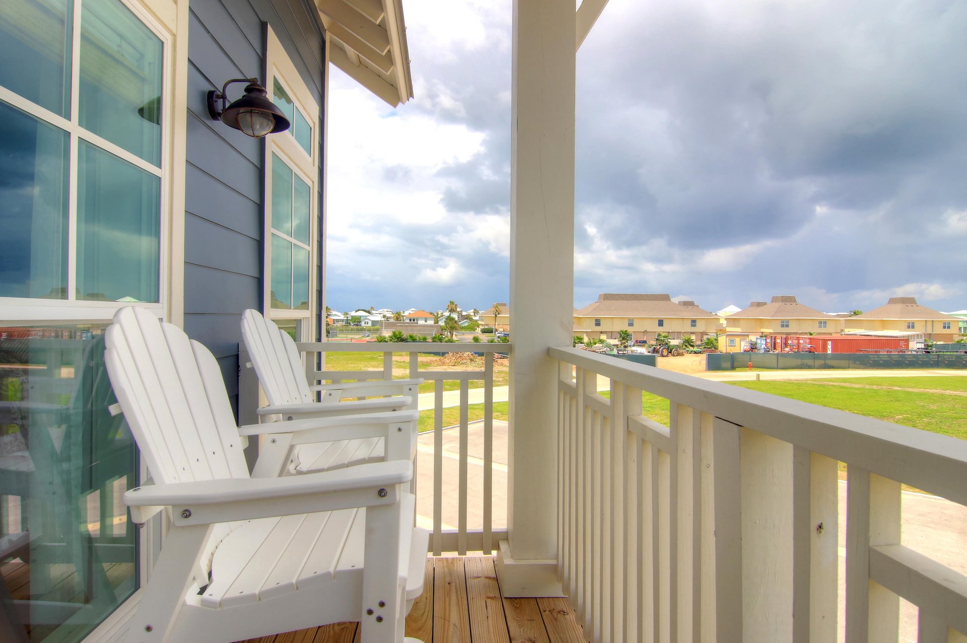 Master Bedroom Deck, View of Town Center, 2nd Floor