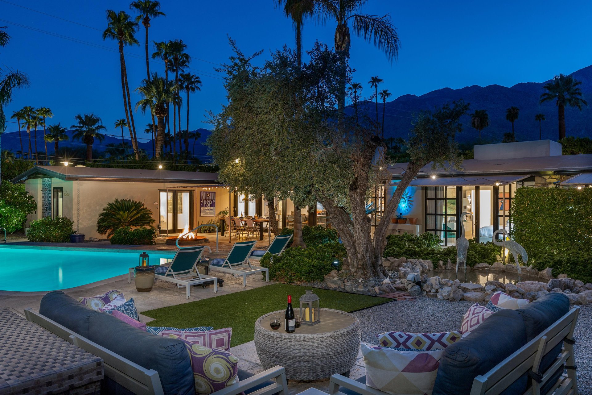 Peaceful outdoor atmosphere