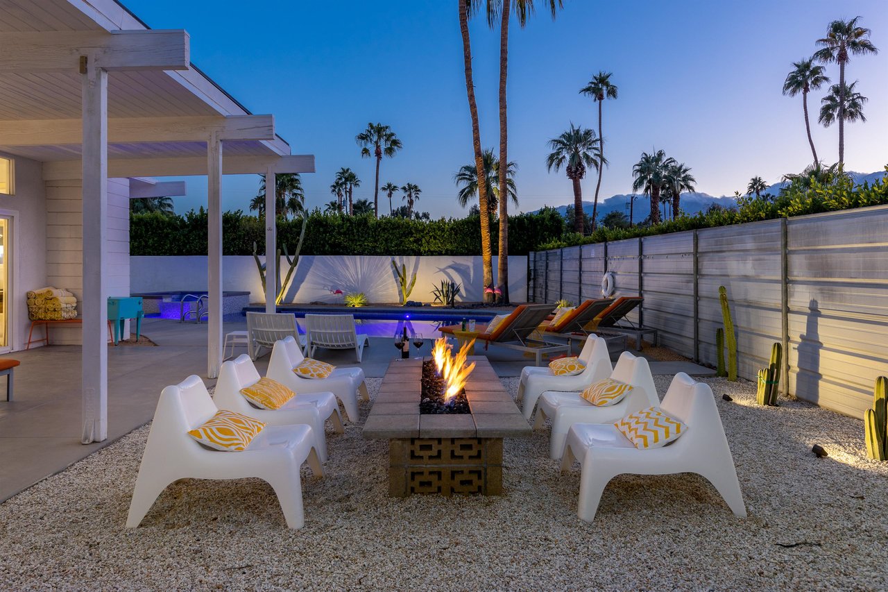 Relax in front of the fire