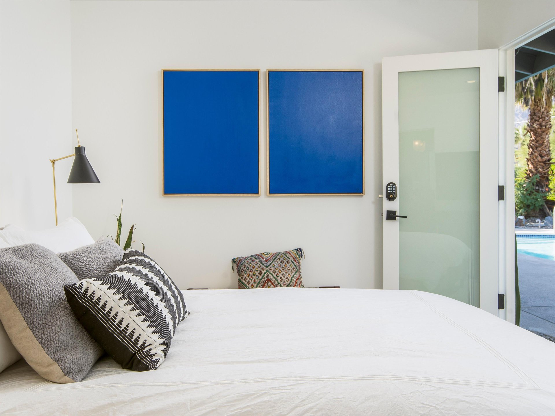 Comfy bedrooms