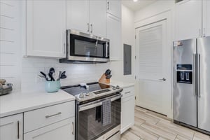 Kitchen and Laundry Closet