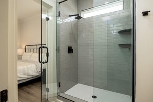 Walk In Shower at Hickory Haven