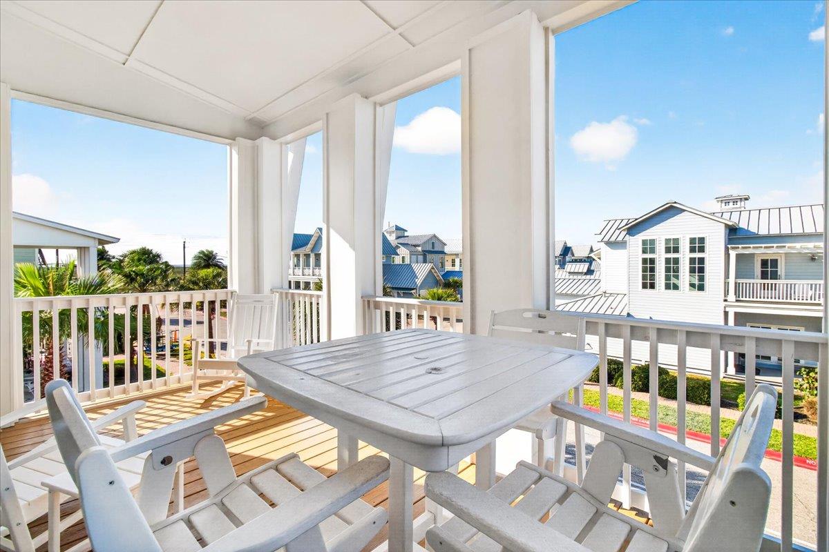 2nd Floor, Main Living Balcony