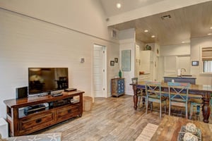 Living Area With Smart TV