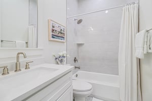 Guest Bathroom with ShowerTub Combo