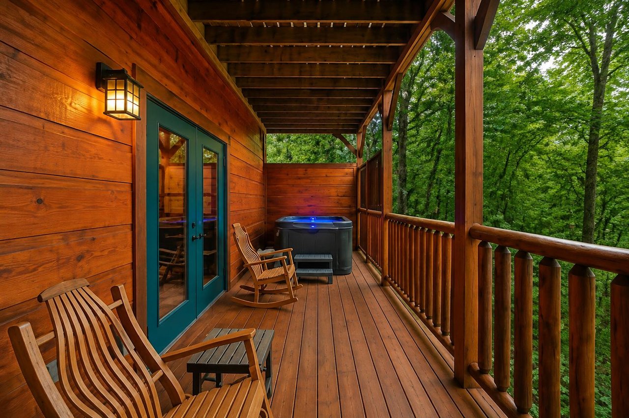 Hot Tub Bottom Deck