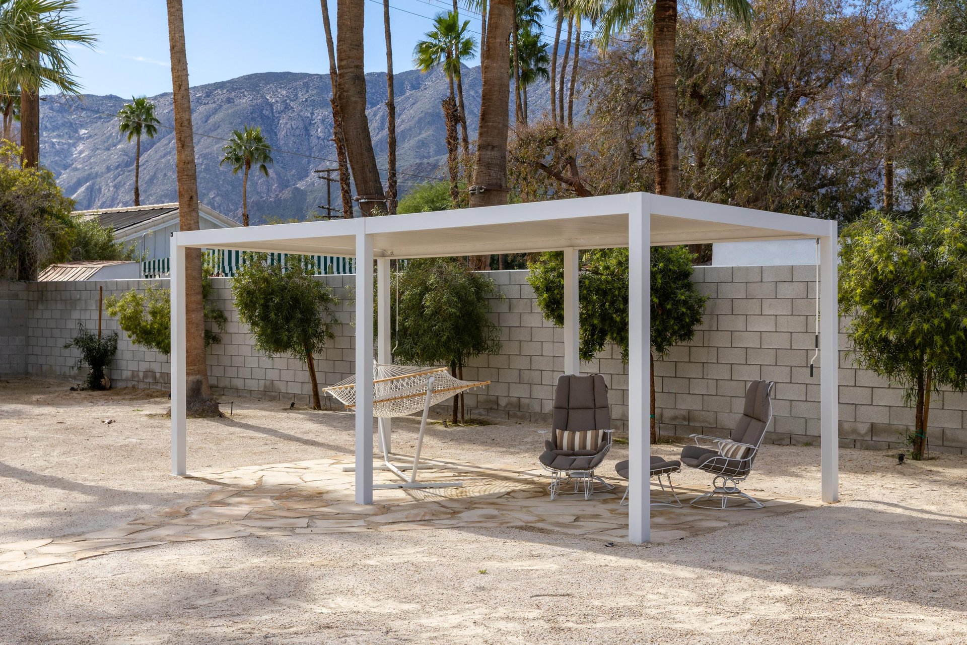 Relax under your private pergola