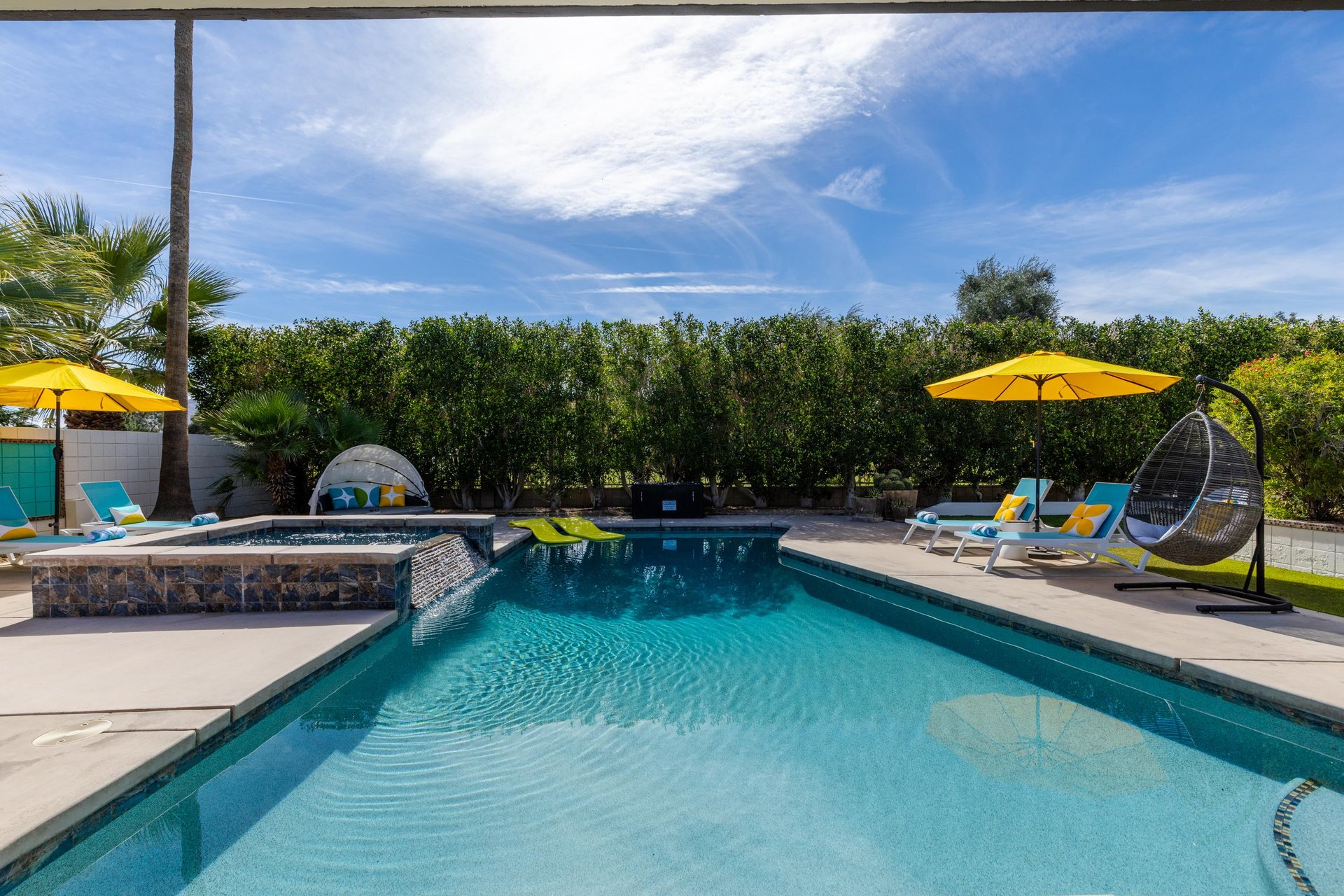 Take a dip and enjoy some sun