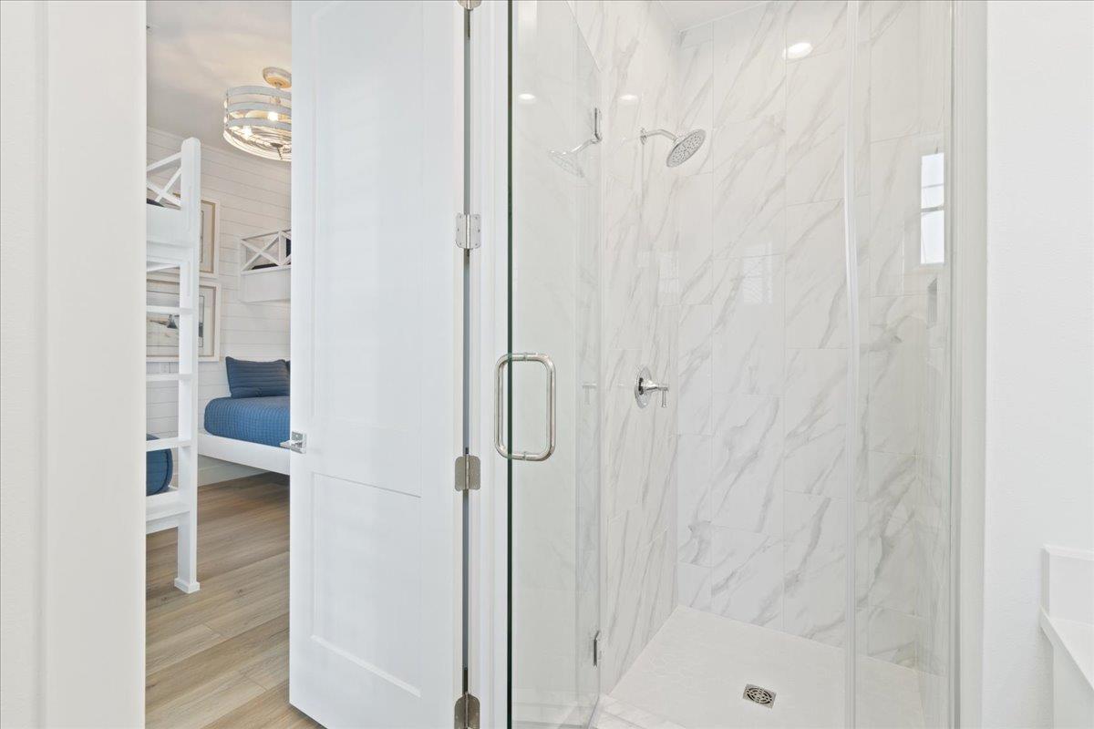 Bunk Room Attached Bathroom