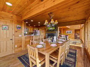 Dining table and chairs