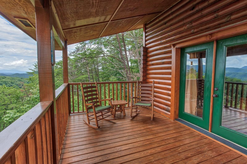 Deck rocking chairs