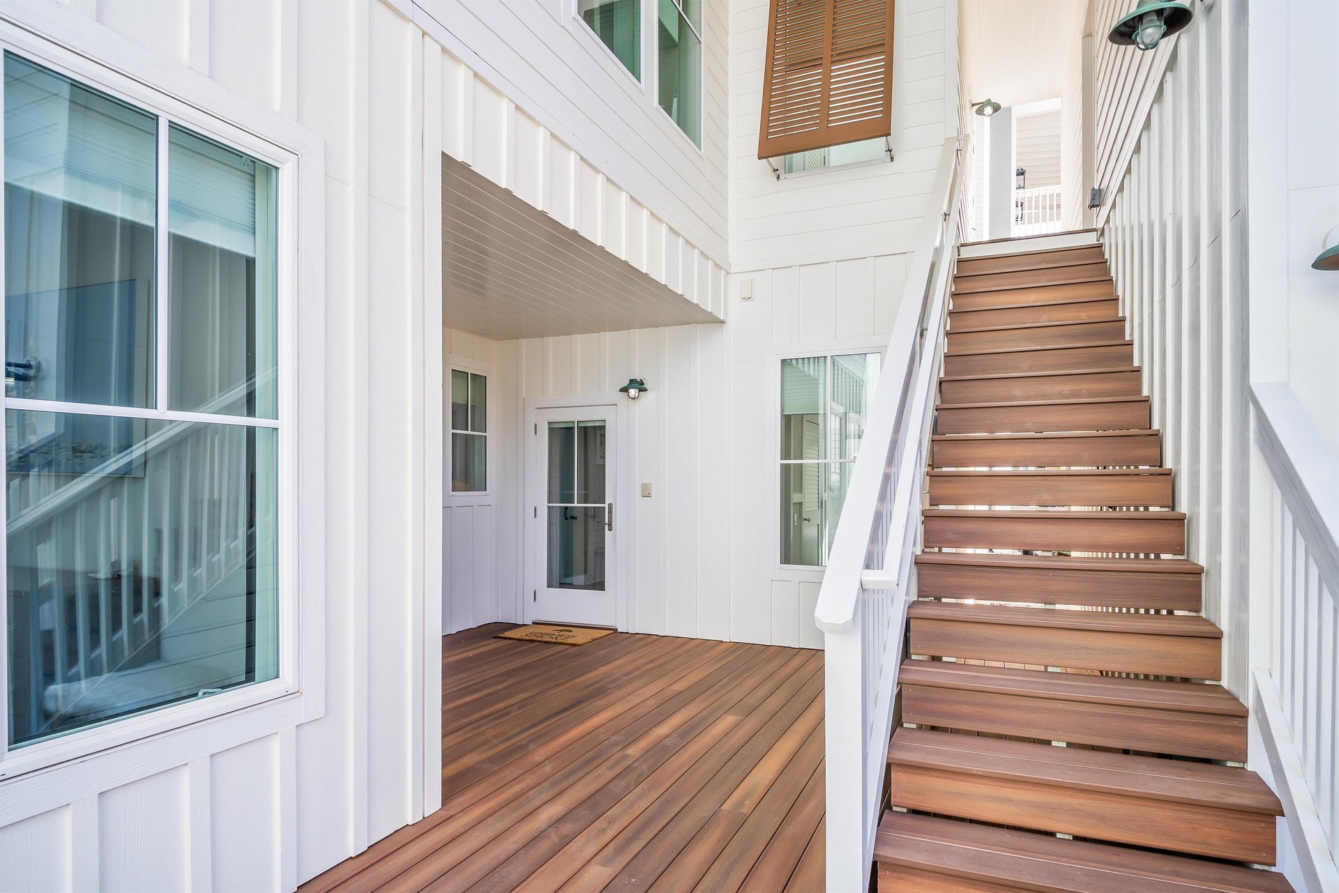 Main Entry  Detached Suite Stairwell Entrance