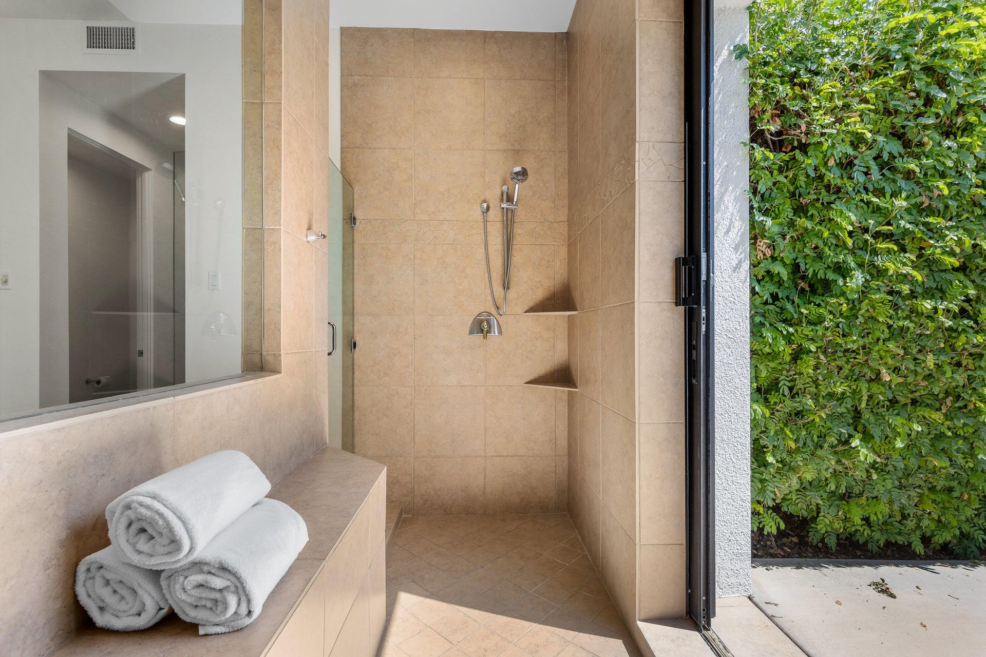 Large shower
