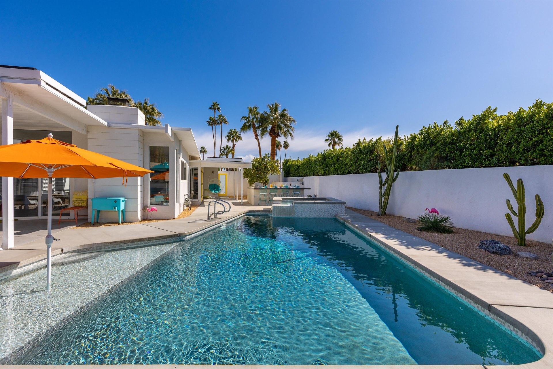 Spend your afternoons by the pool