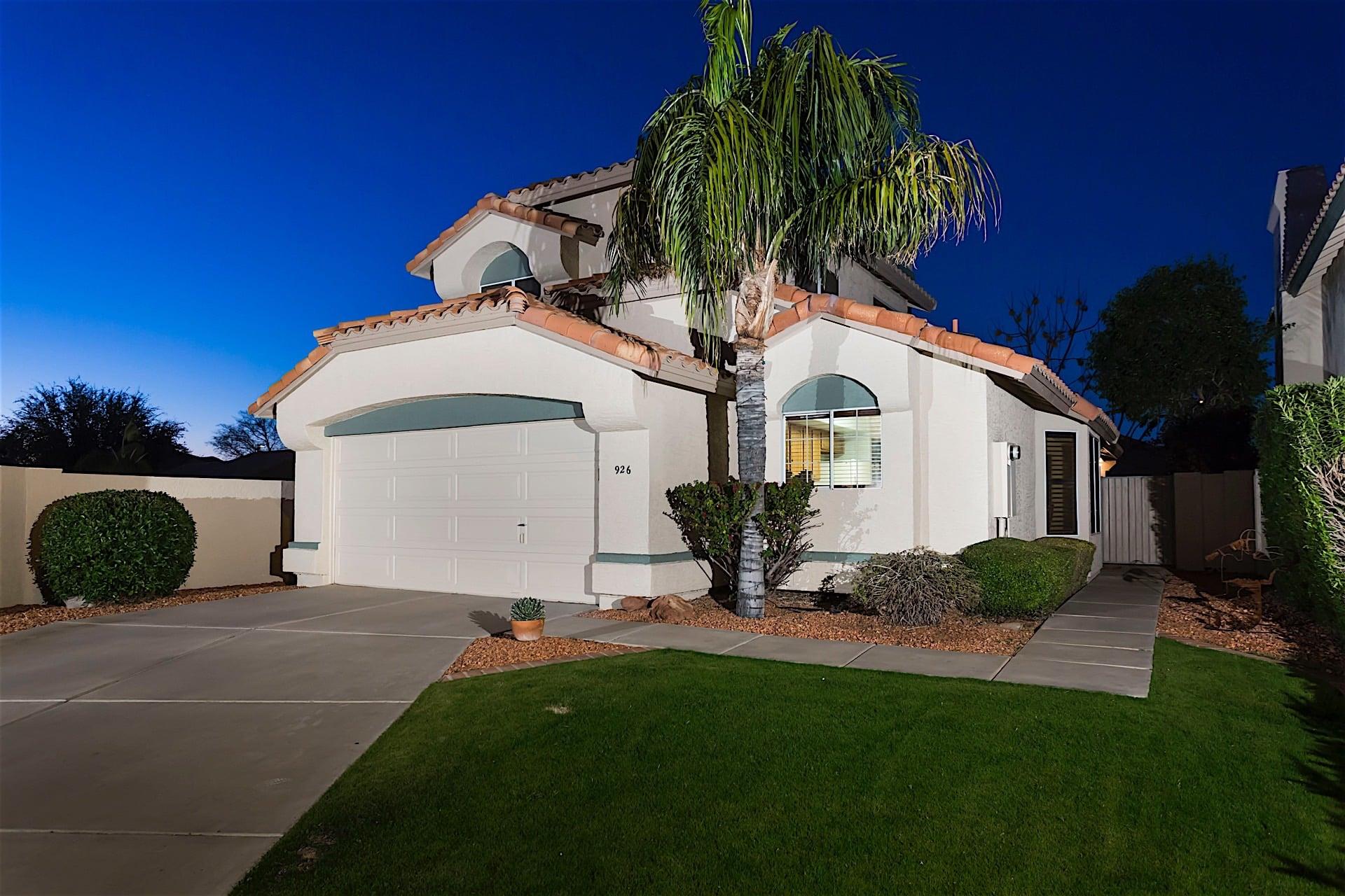 Front of the home