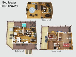 Bootlegger Hill Hideaway Floor Plan