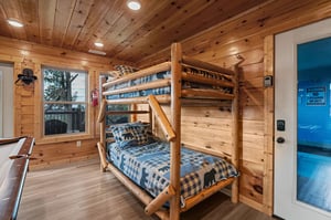 Twin bunk beds