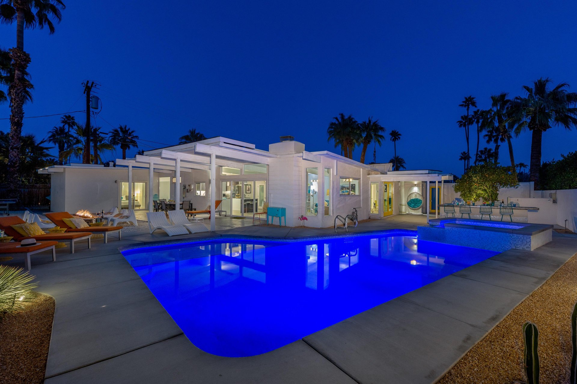 Swim under the stars