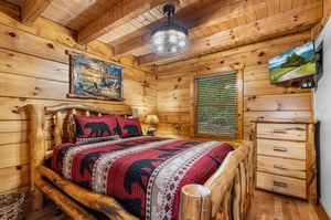 queen bed