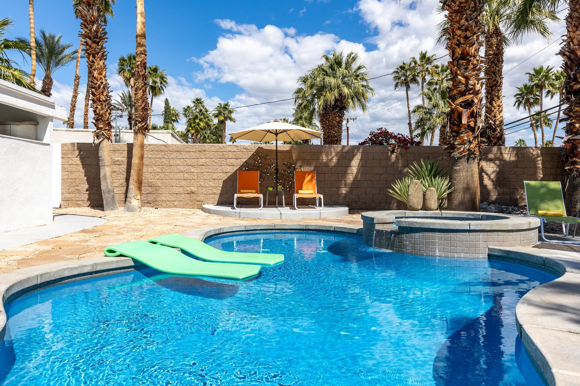 Relax by the pool