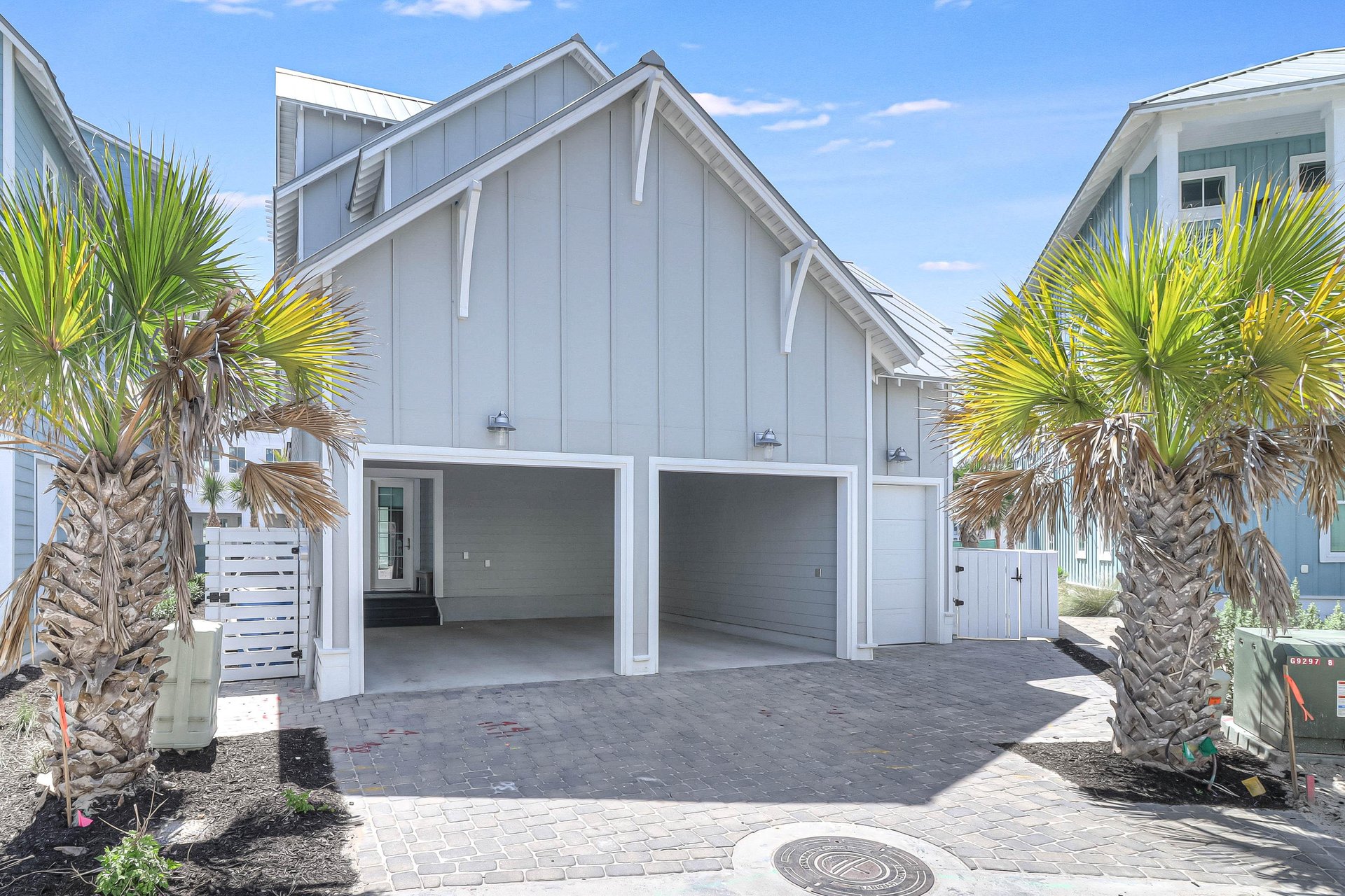 Driveway and Carports