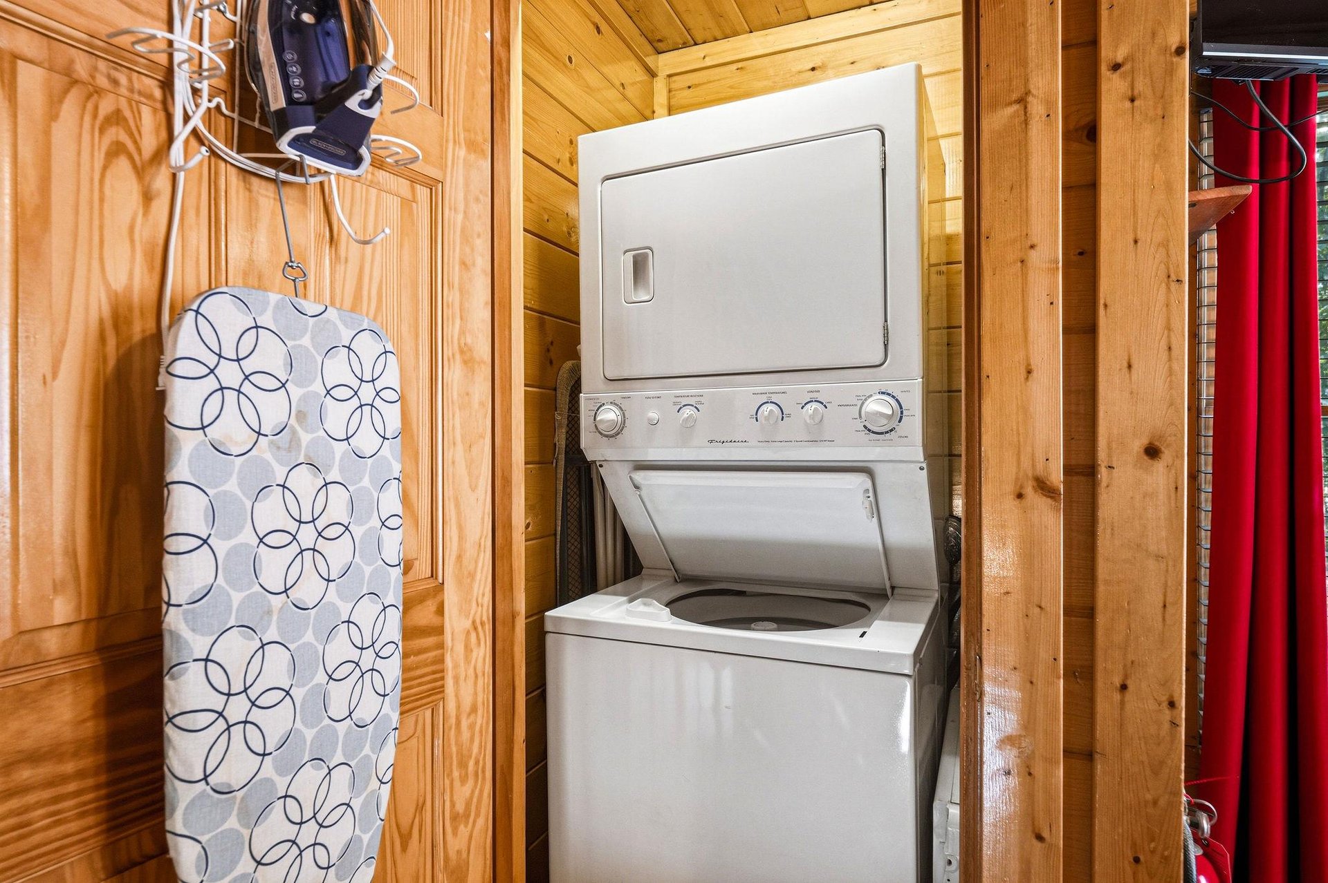 Keep your wardrobe fresh with your own inunit washer and dryer, plus an ironing board for those final touches before exploring the area.
