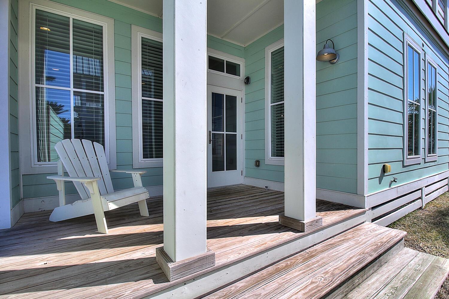 Side Patio off Living Area, 1st Floor