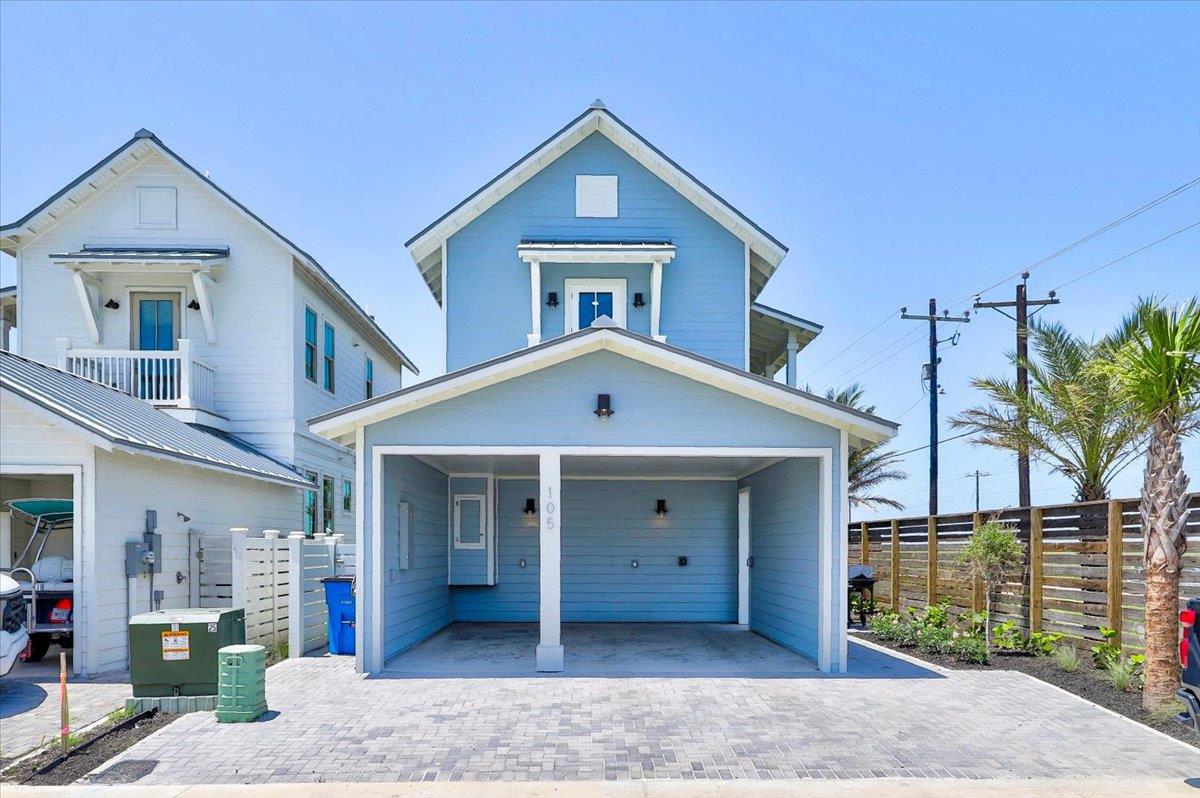 Back of Home, Carport