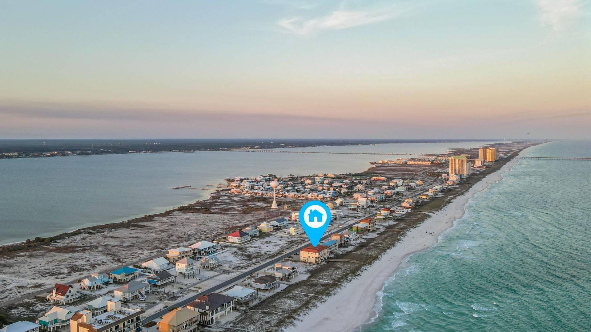 Lazy Dolphin Aerial