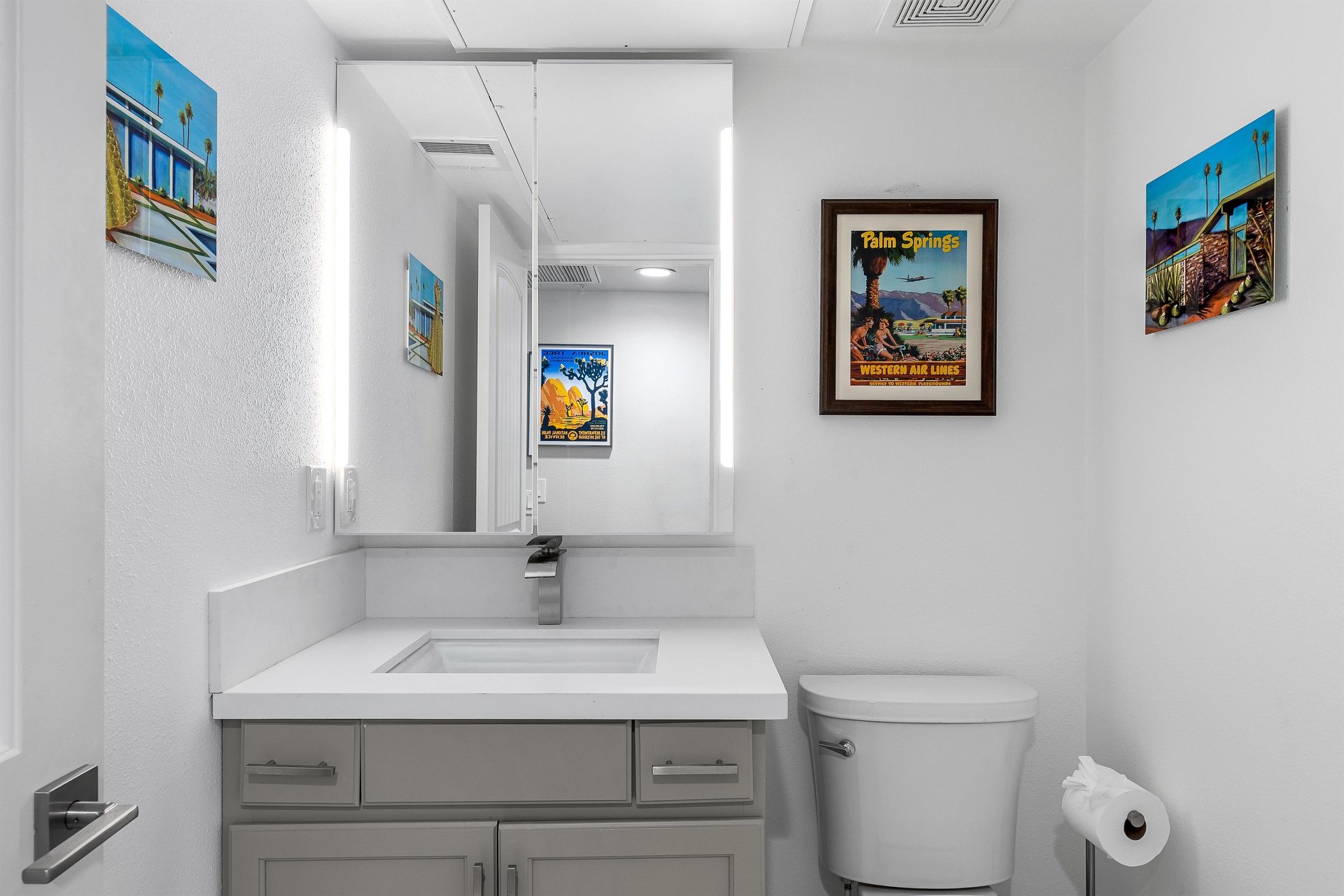 Lovely guest bath