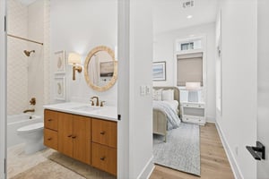 2nd Floor, King Bedroom and Attached Bathroom