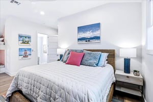 Second King Bedroom With Twin Bunk Beds, 3rd Floor