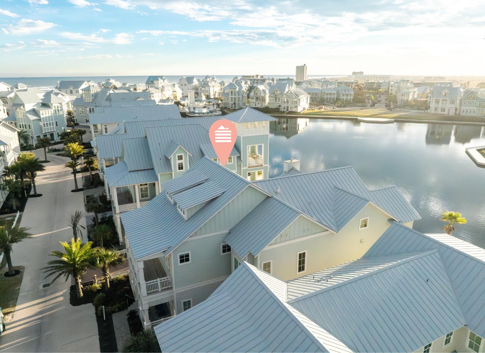 Aerial View, Location