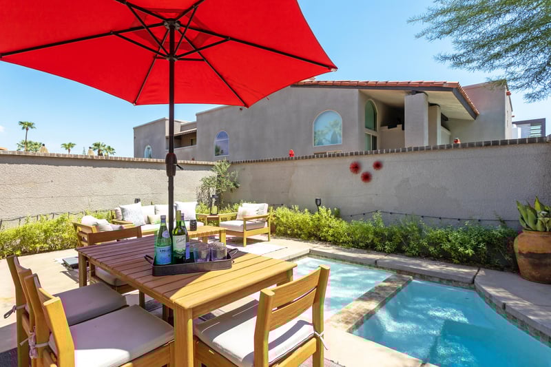 Sip a cocktail by the pool