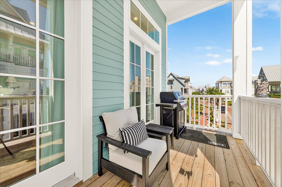 Balcony off Living Room, 2nd Floor