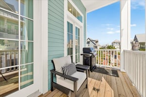 Balcony off Living Room, 2nd Floor