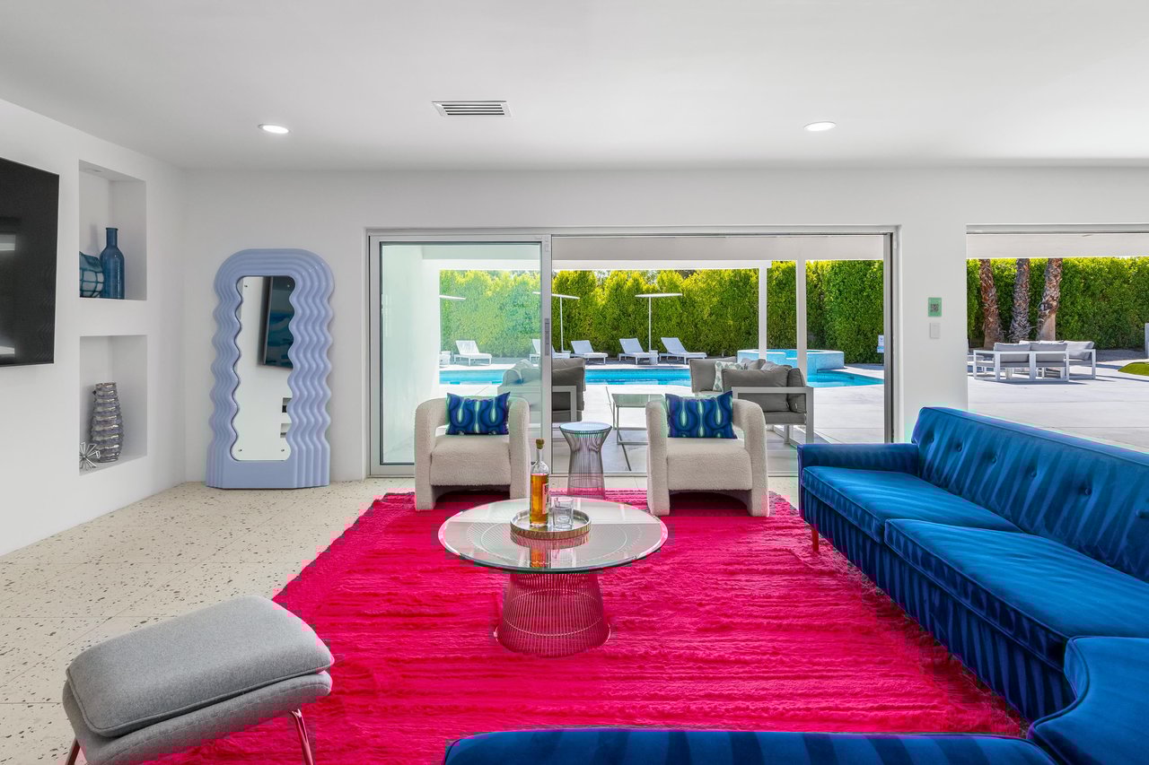 Lush comfortable midcentury modern furniture