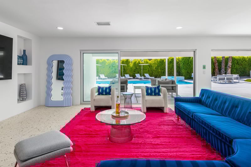 Lush comfortable midcentury modern furniture