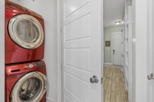 Hallway Laundry Closet