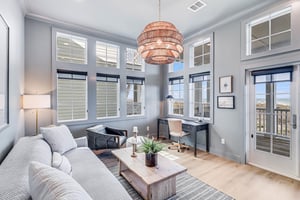 2nd Floor, Living Room and Office