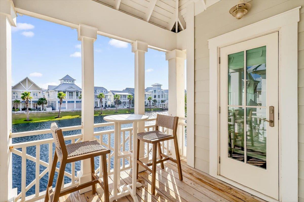 Balcony off King Bedroom