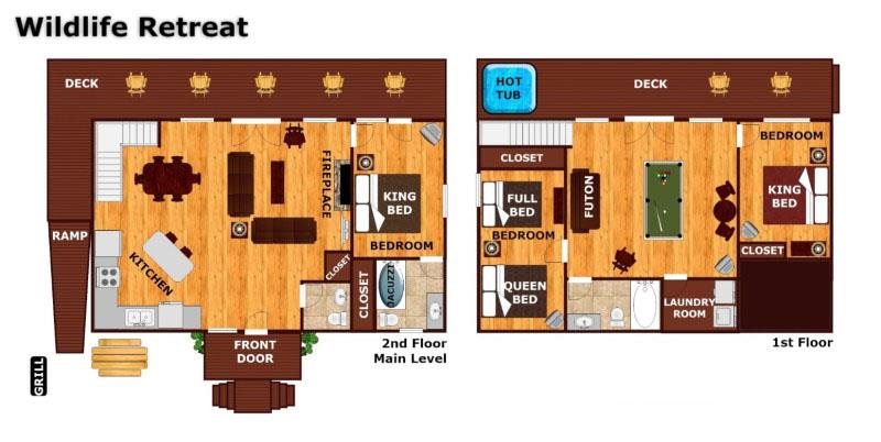 Wildlife Retreat Floor Plan