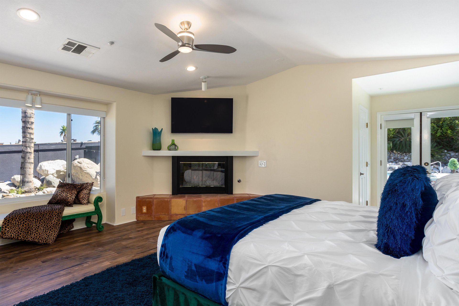 Upscale bedroom