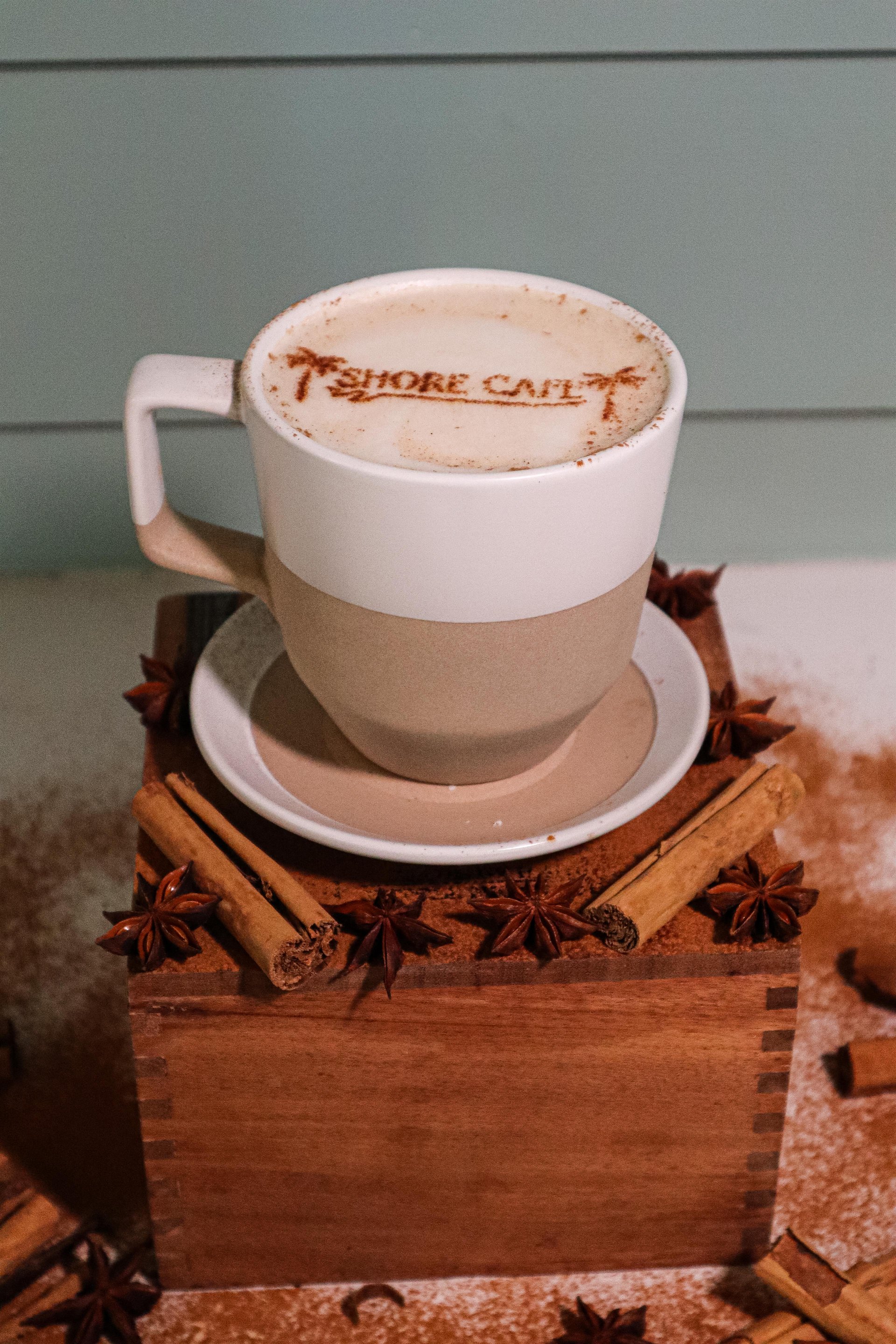 Shore Cafe logo Shore Cafe logo