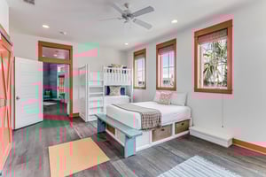 Bunk Room with 8 Twins  1 Queen, 2nd Floor