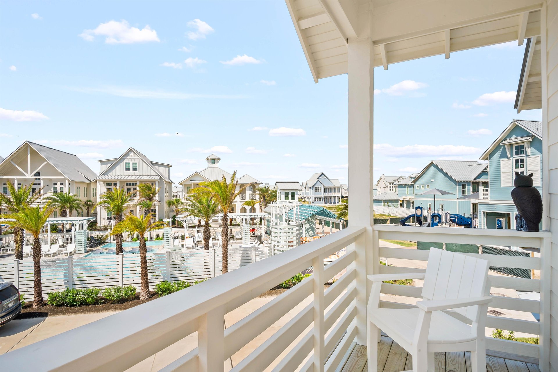 2nd Floor Balcony Primary King Bedroom