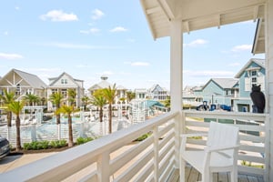 2nd Floor Balcony Primary King Bedroom
