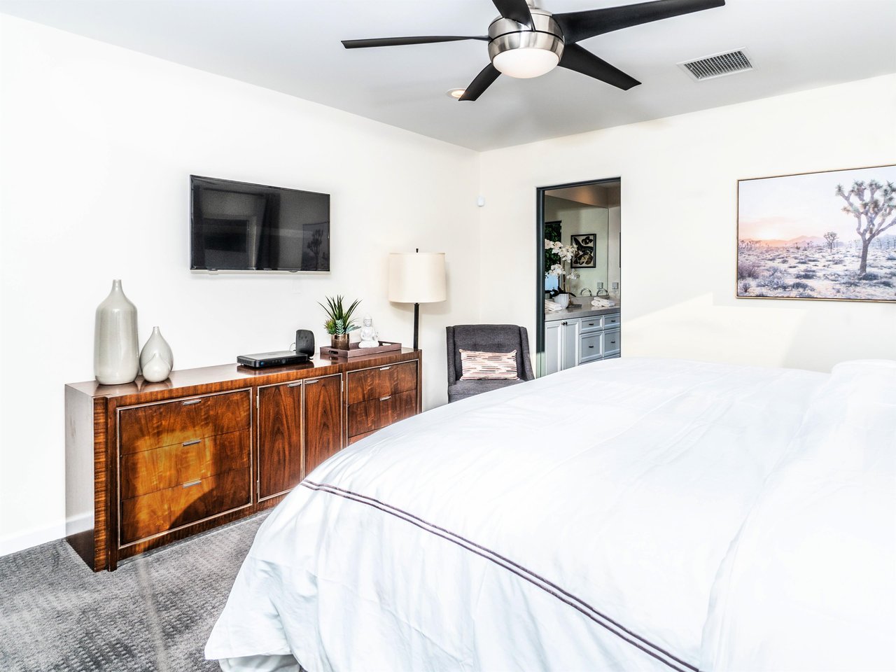 Flatscreen TV in every room
